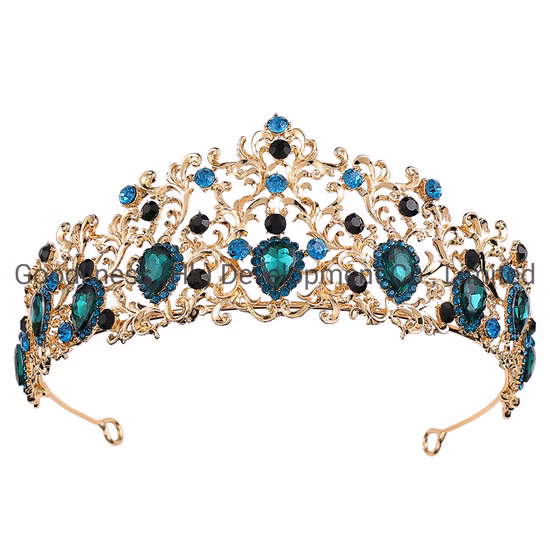 Festzug Geburtstag Braut Hochzeit Kopfschmuck Diamant Kronen Tiaras Mode Haarschmuck