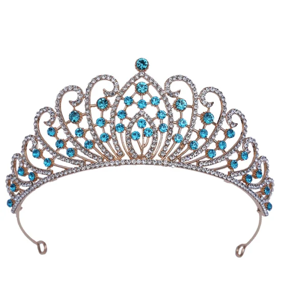 Hochzeit Braut Tiara Geburtstag Prinzessin Krone Mode Braut Haarschmuck