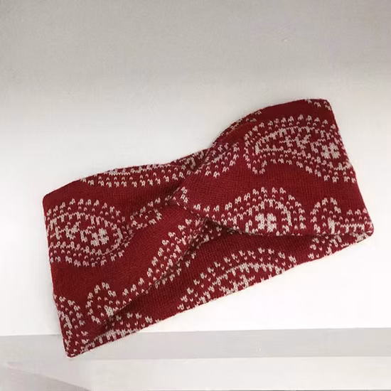 Neue Damen-Haar-Accessoires, dickes gestricktes Stirnband, Haarreifen zur Dekoration
